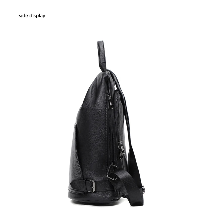 Mochila Tokyo - Mochila Anti Futo Feita Em Couro Legítimo