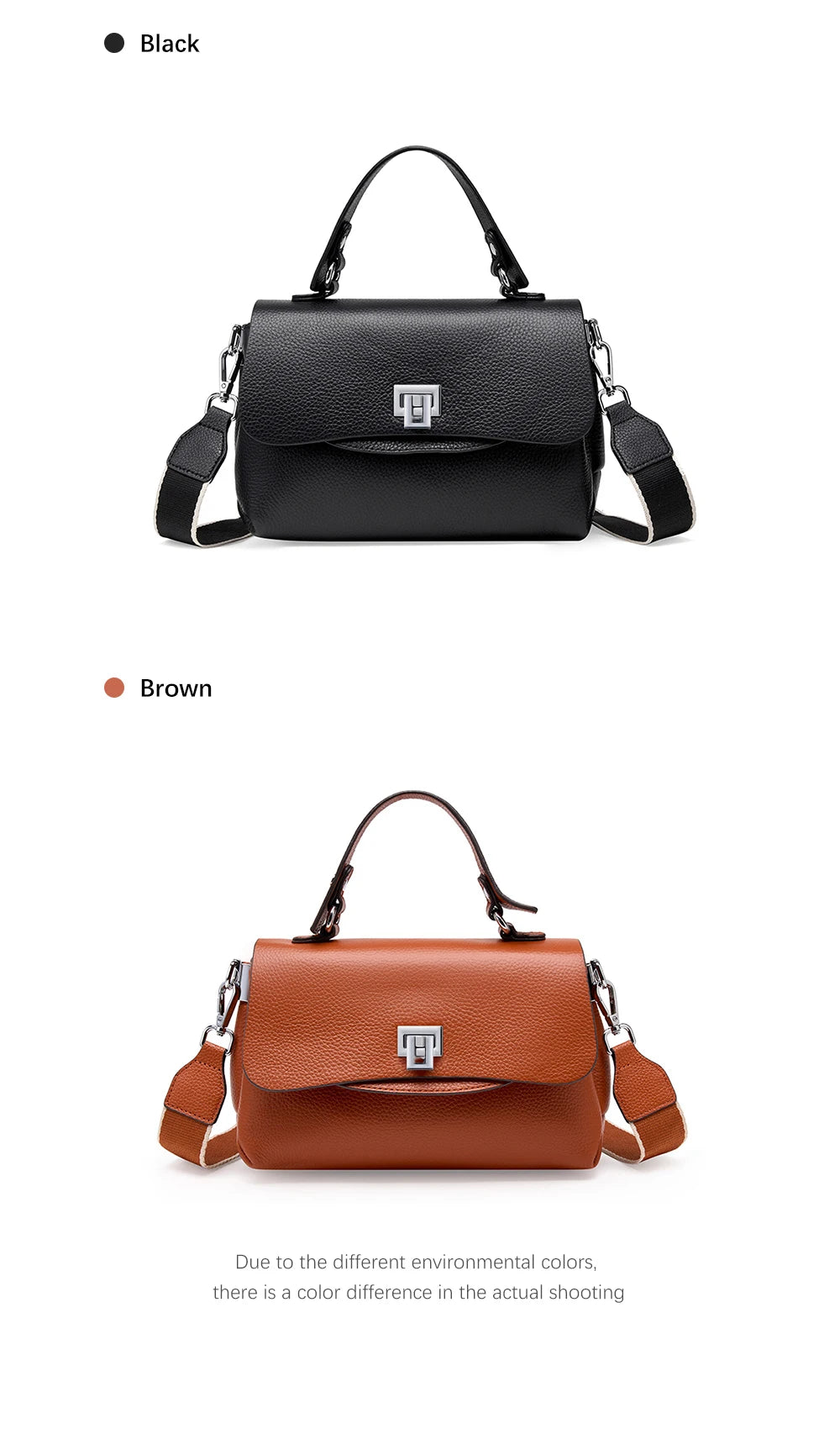 Bolsa em Couro Legítimo - Mônaco