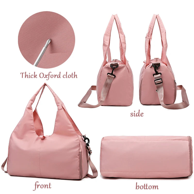 Bolsa Namastê - Bolsa Impermeável de Nylon – Compartimento Seco e Molhado