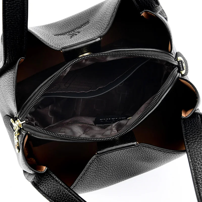 Bolsas femininas de couro legítimo