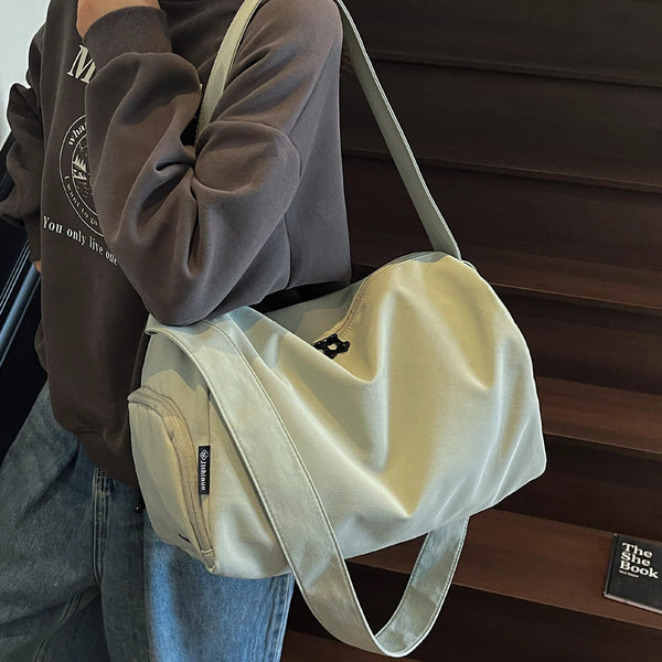 Bolsa - Fitness Isa - Bolsa Impermeável de Nylon – Compartimento Seco e Molhado