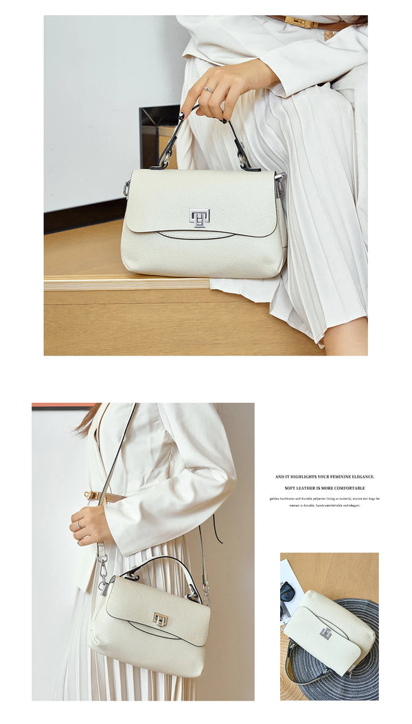 Bolsa em Couro Legítimo - Mônaco