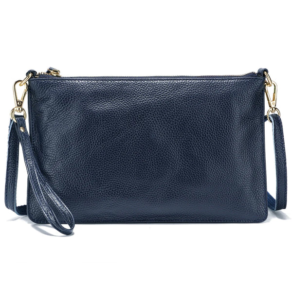 Bolsa de Mão Em Couro Legítimo